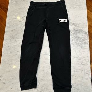 Black Kith Logo sweatpants